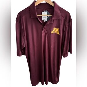 Minnesota Golden Gophers Fanatics Team Polo - Maroon